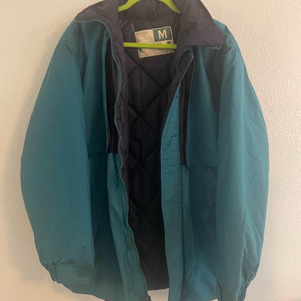 Vintage 90s WearGuard Insulated Parka Jacket Mens Size L Blue